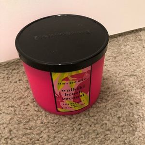 UNUSED bath and body works Waikiki beach candle